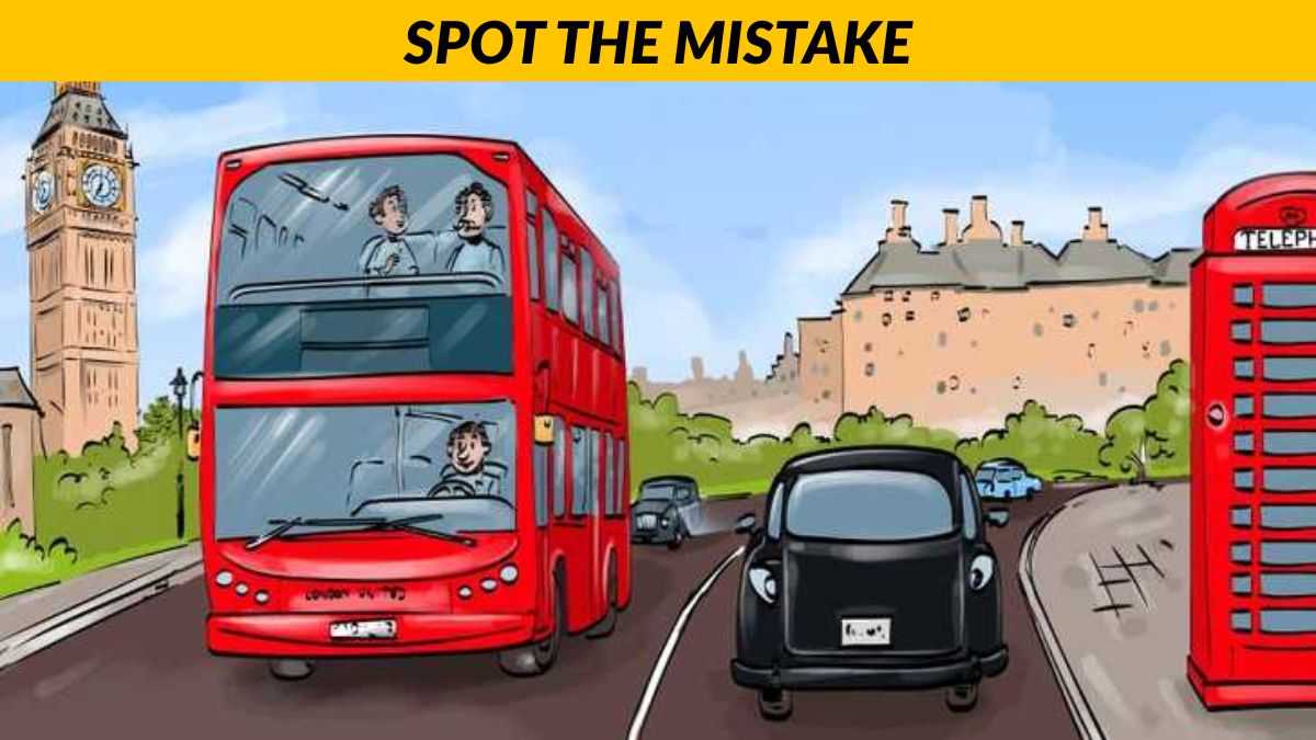 IQ Test: Only highly observant minds can spot the mistake in the picture in 7 seconds!