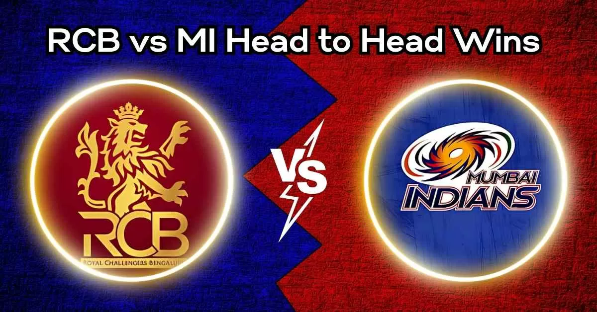 RCB vs MI Head to Head: Stats, Records And Results