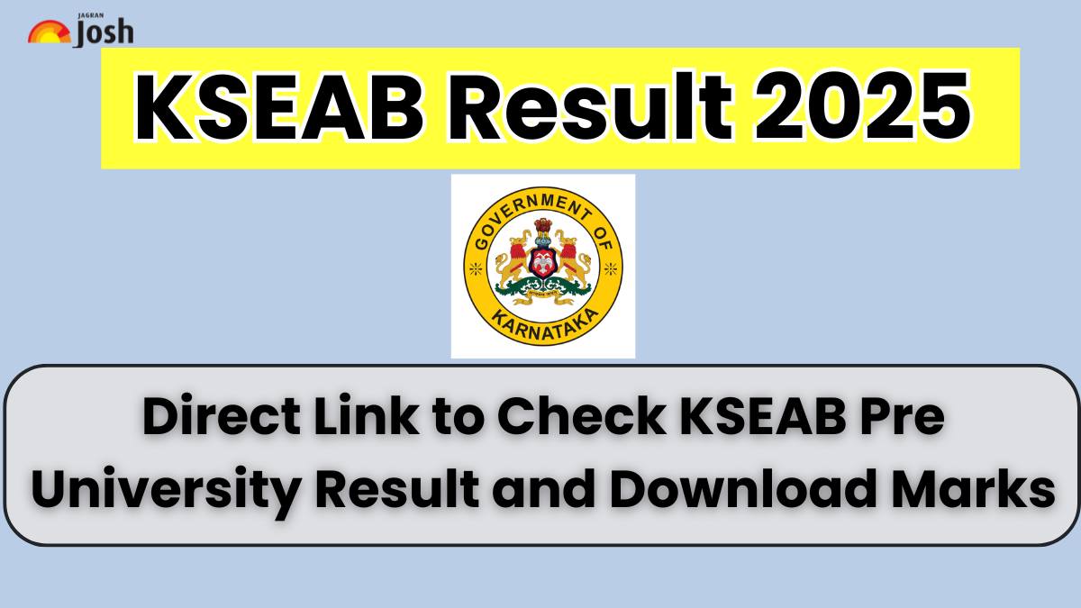 karresults.nic.in or kseab.karnataka.gov.in/english  Official Website to Check 2nd PUC Result Online and Download Marks Memo - Details Here