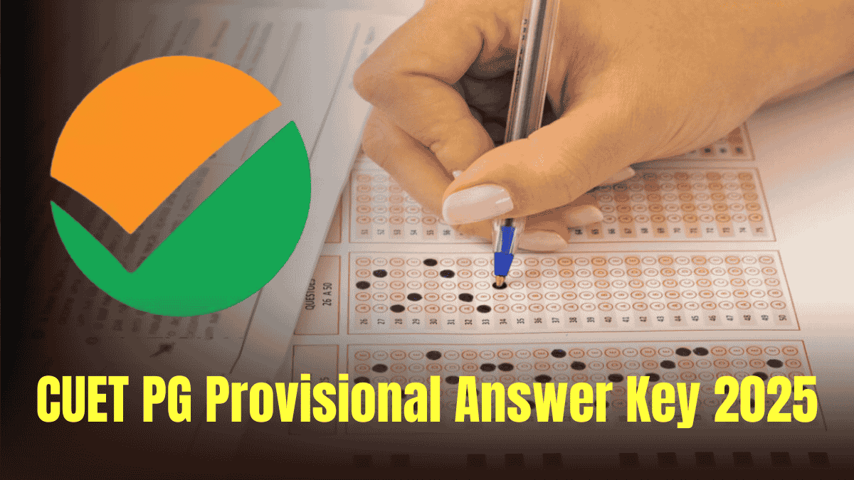 CUET PG Answer Key 2025 to be Released Soon