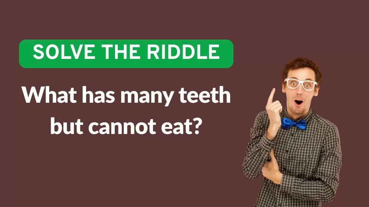 Can you solve the riddle?