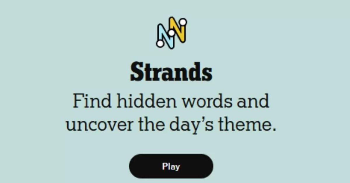 NYT Strands Today (9 April 2025): Check Theme, Hints and Spangram for Wednesday Game