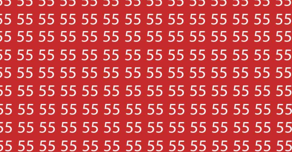 Only 1% With Extreme High IQ Focus Can Find the Different Number Instantly!