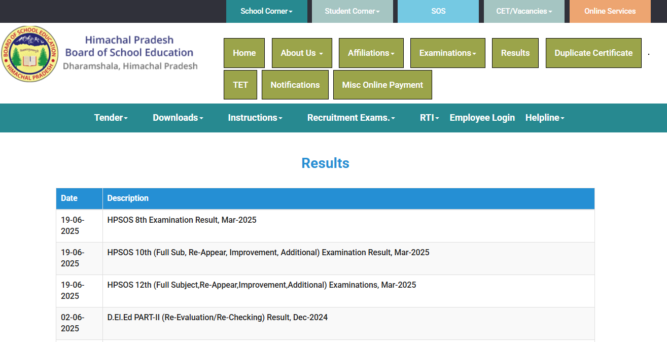HPBOSE Supplementary Result 2025 LIVE: Himachal Pradesh Board Class 10th, 12th Compartment Result Release Soon at hpbose.org; Check Expected Date and Time