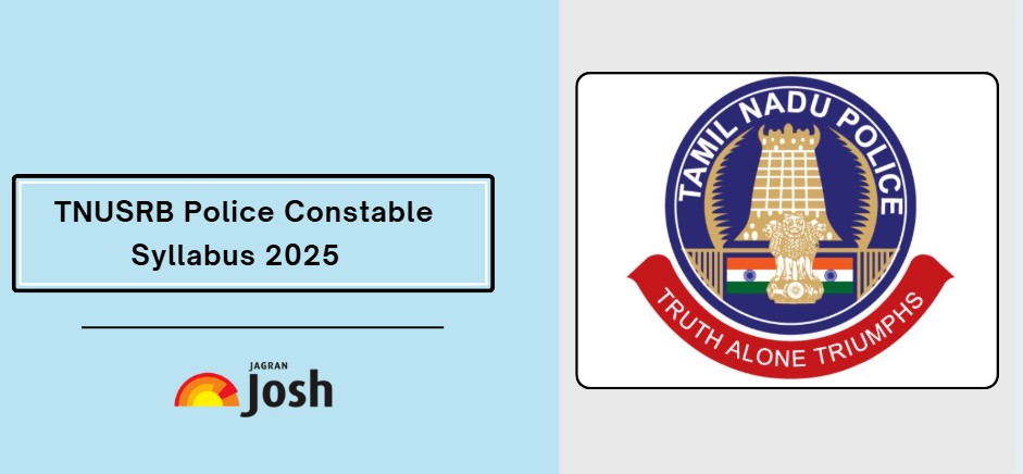 TNUSRB Police Constable Syllabus 2025: Part 1 and 2 Syllabus Topics 