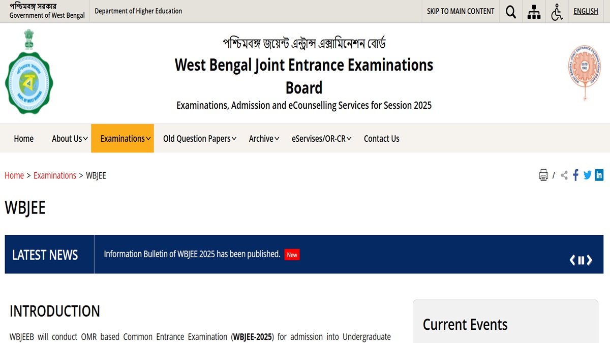 WBJEE Result 2025 LIVE: West Bengal JEE Result Release Tomorrow at wbjeeb.nic.in; Steps to Download Rank Card PDF Here