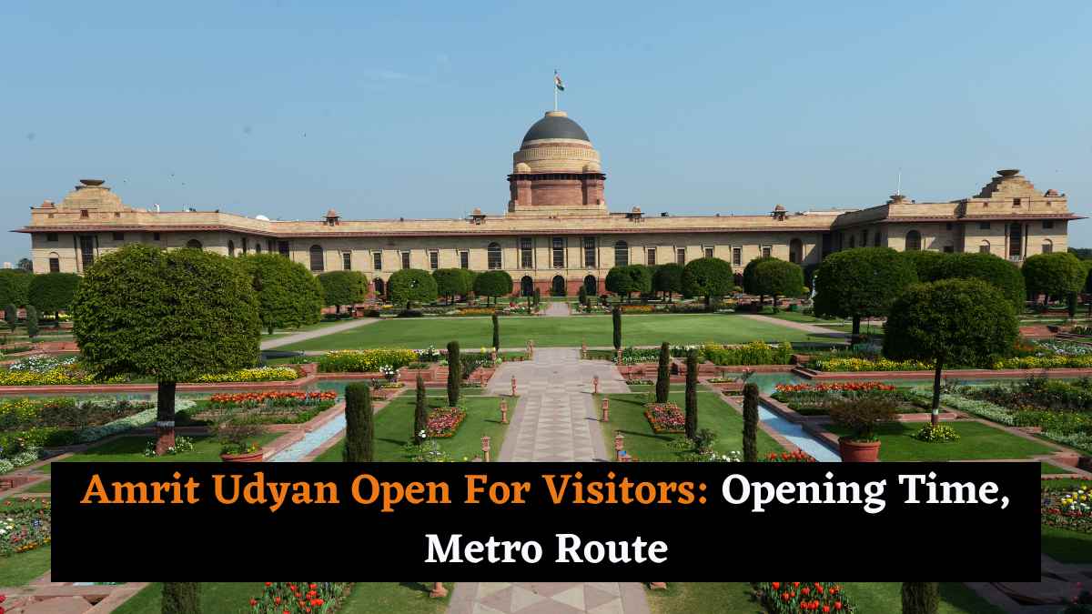 Amrit Udyan Open For Visitors: Opening Time, Metro Route, Special Days; All You Need to Know