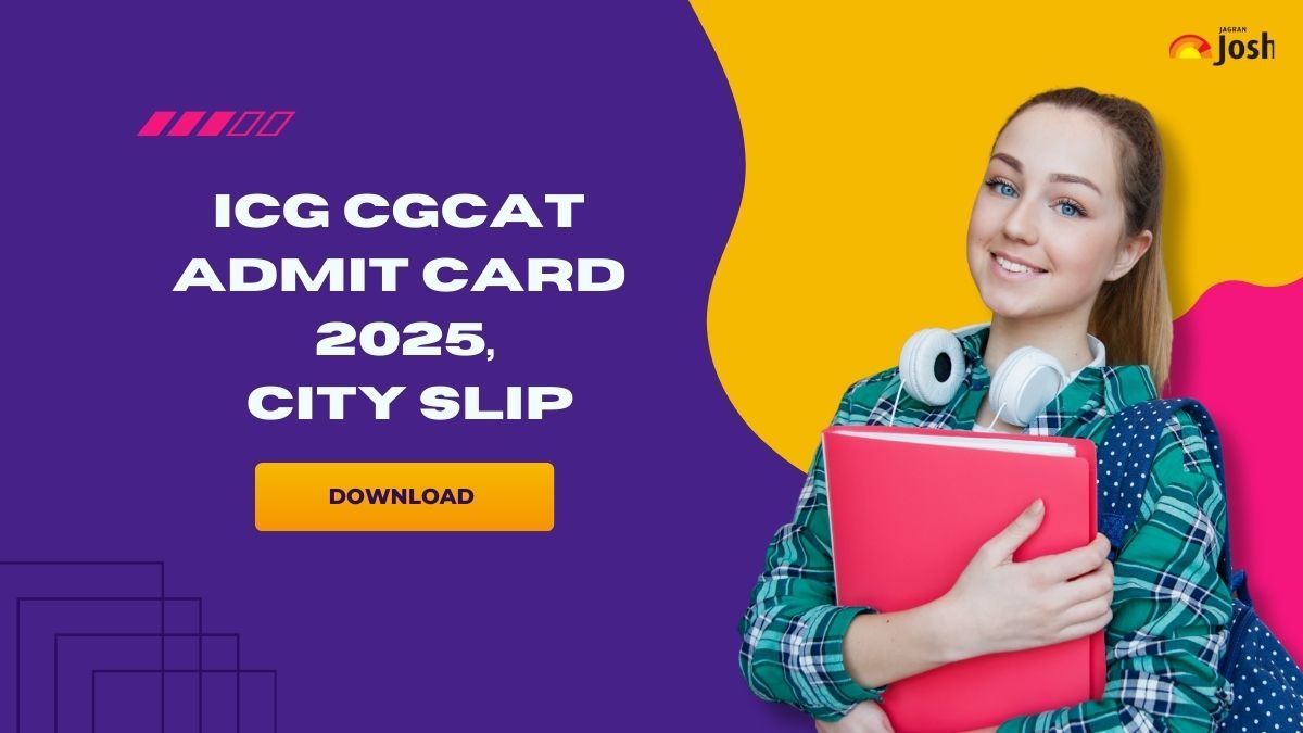 ICG CGCAT Admit Card 2025: joinindiancoastguard.cdac.in पर से डाउनलोड करें सिटी स्लिप, जानें एडमिट कार्ड पर लेटेस्ट अपडेट