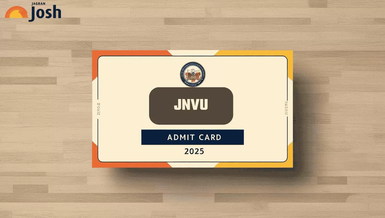 JNVU Admit Card 2025