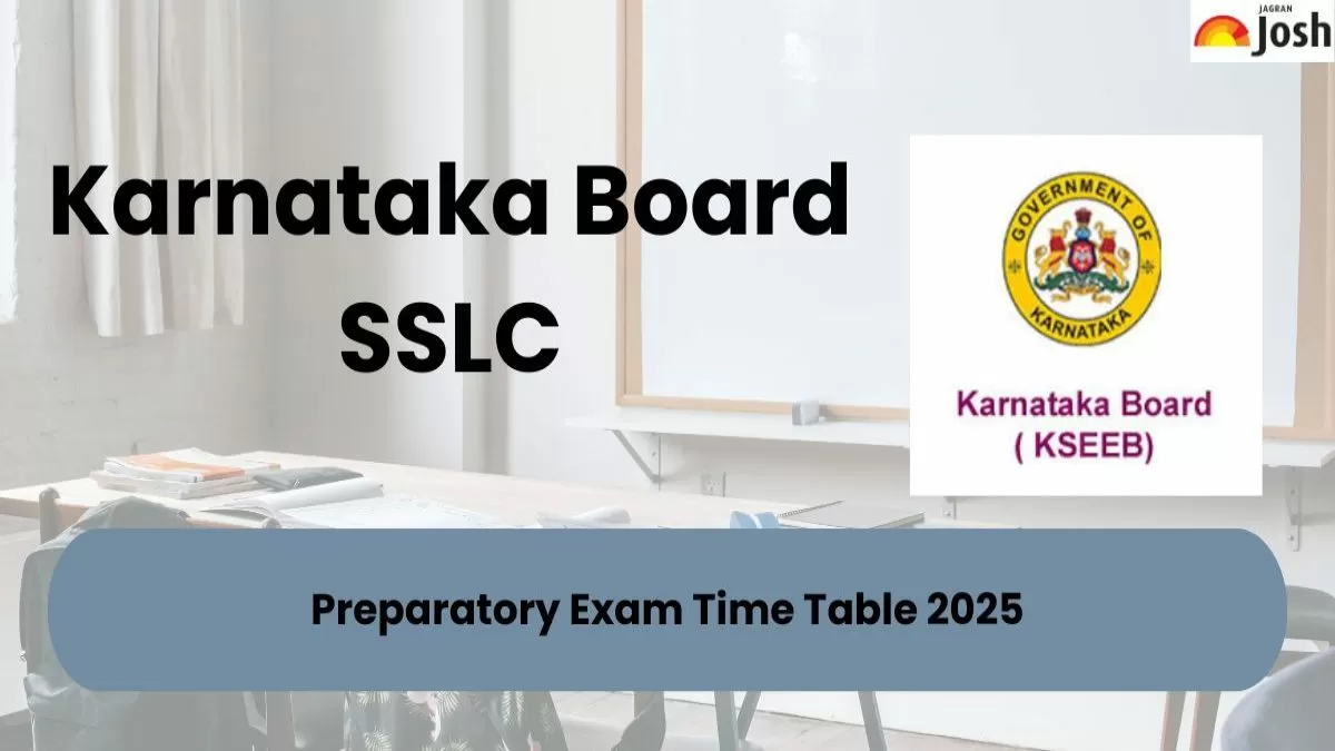 Karnataka SSLC Preparatory Time table 2025