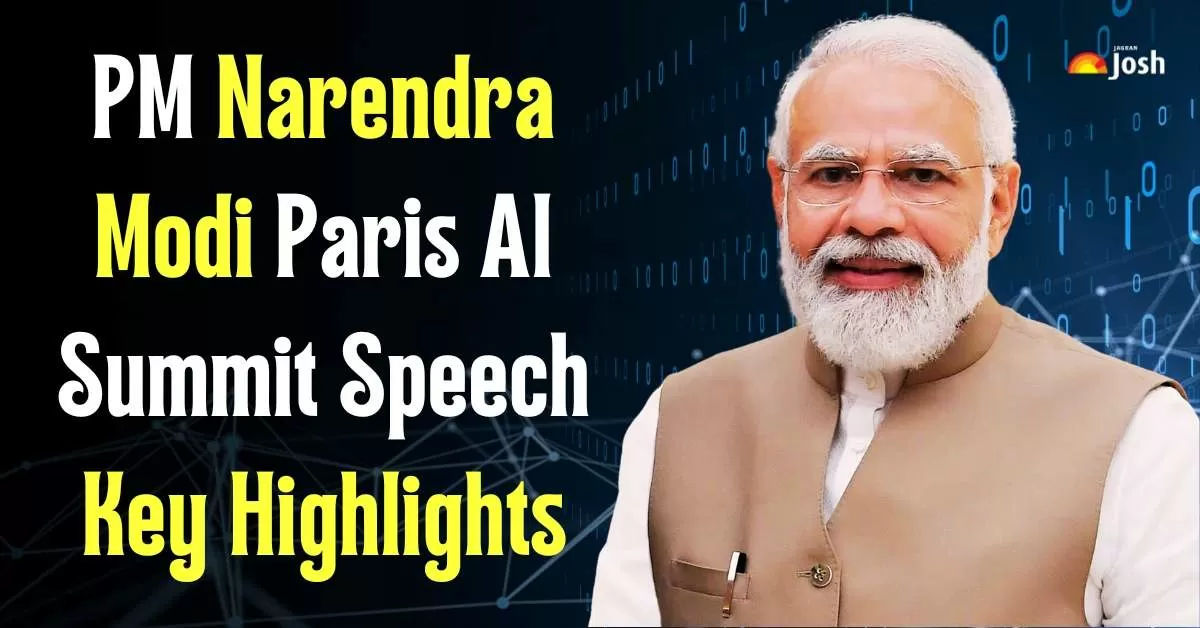 PM Narendra Modi Paris AI Summit Speech Key Highlights