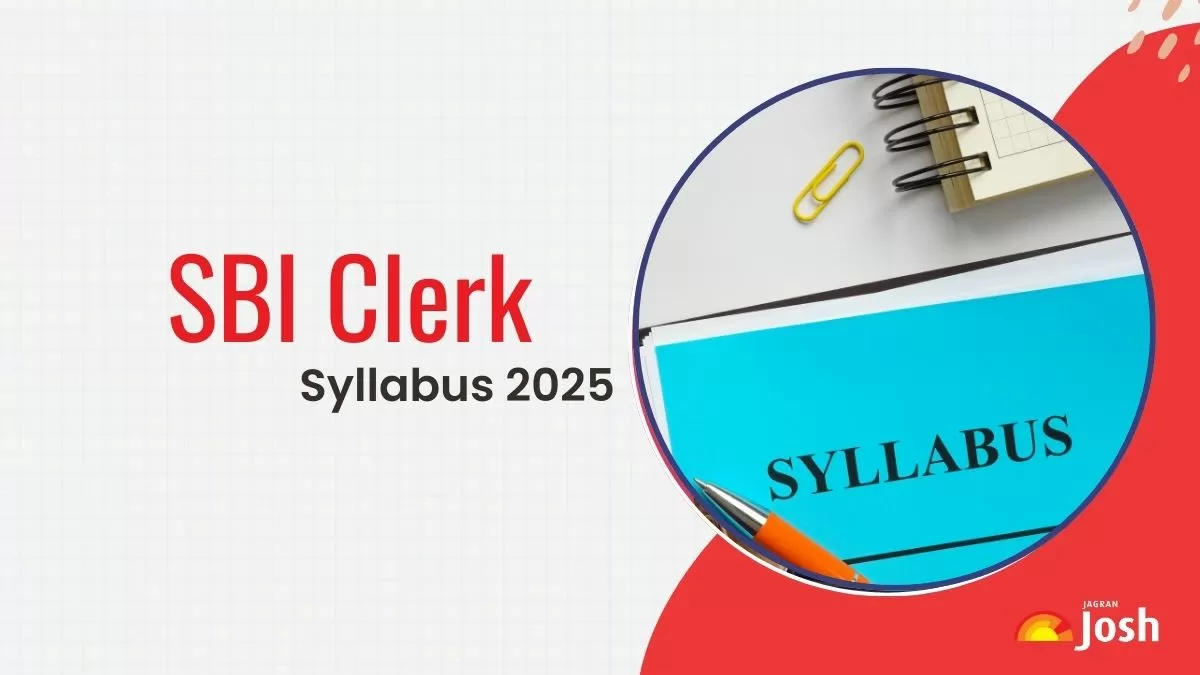 SBI Clerk Syllabus 2025