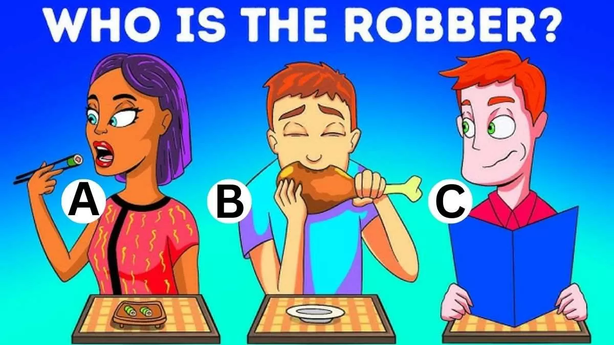 Spot The Robber.