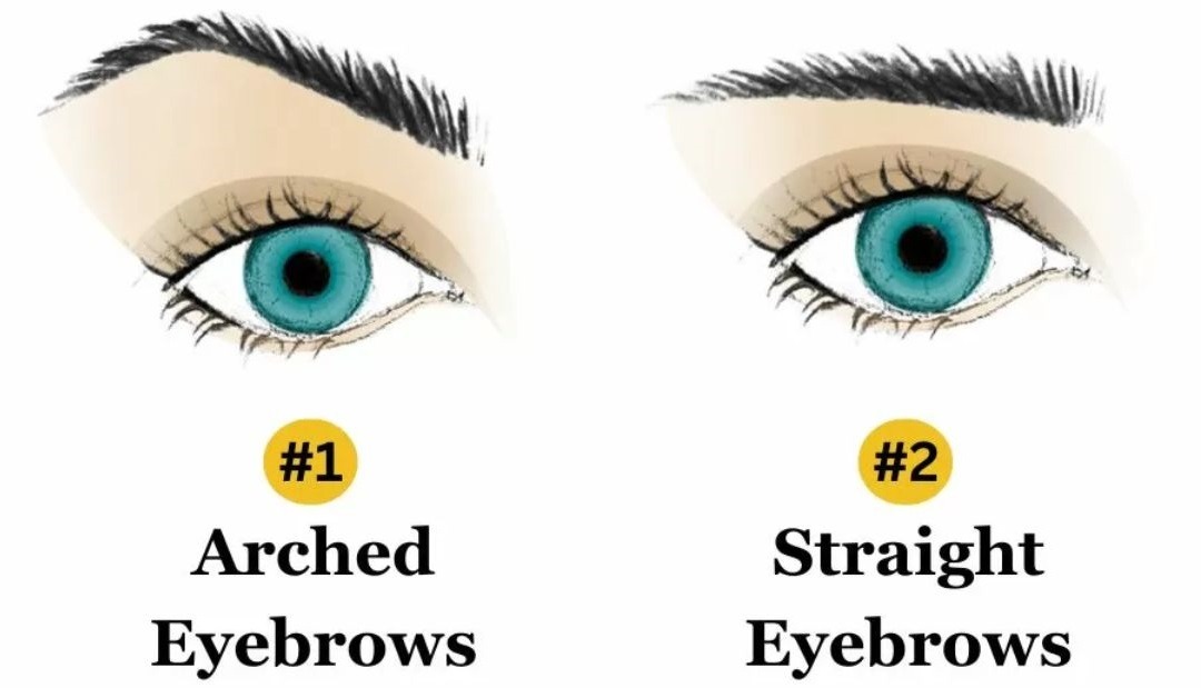 eyebrows personality test