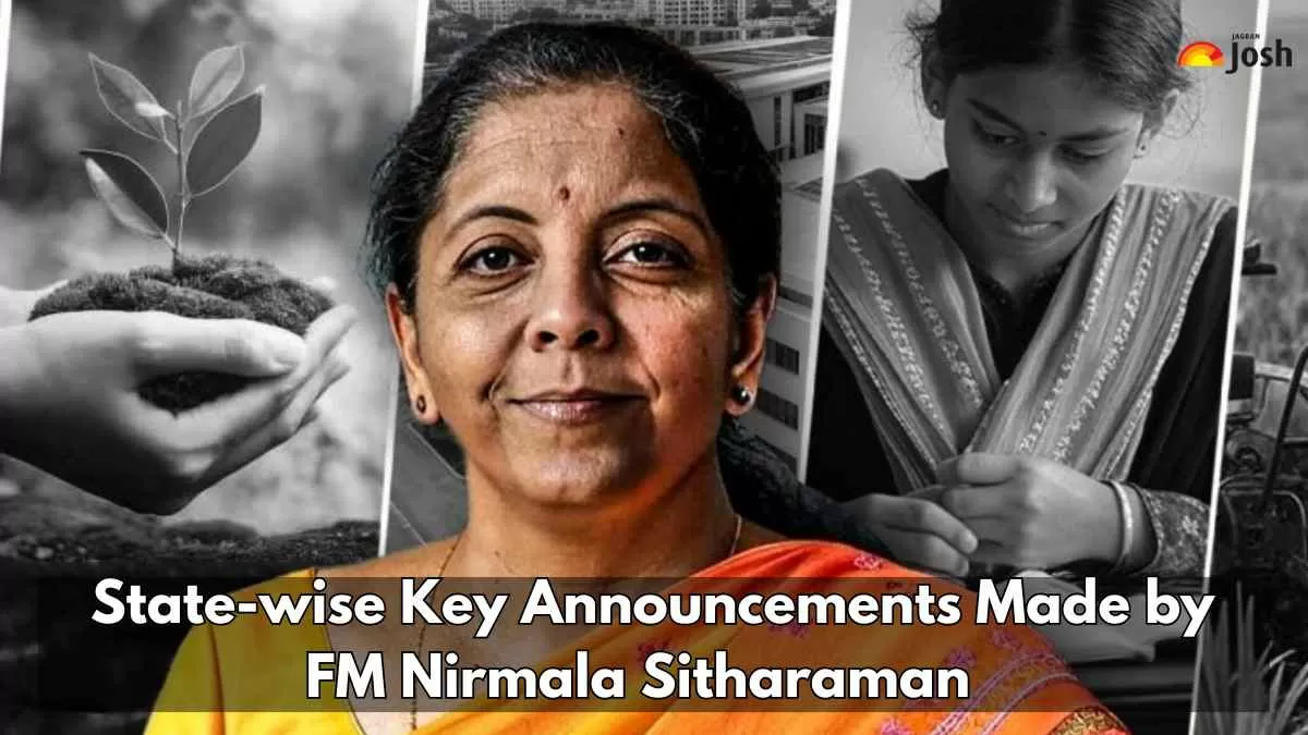 State-wise Key Announcements made by FM Nirmala Sitharaman