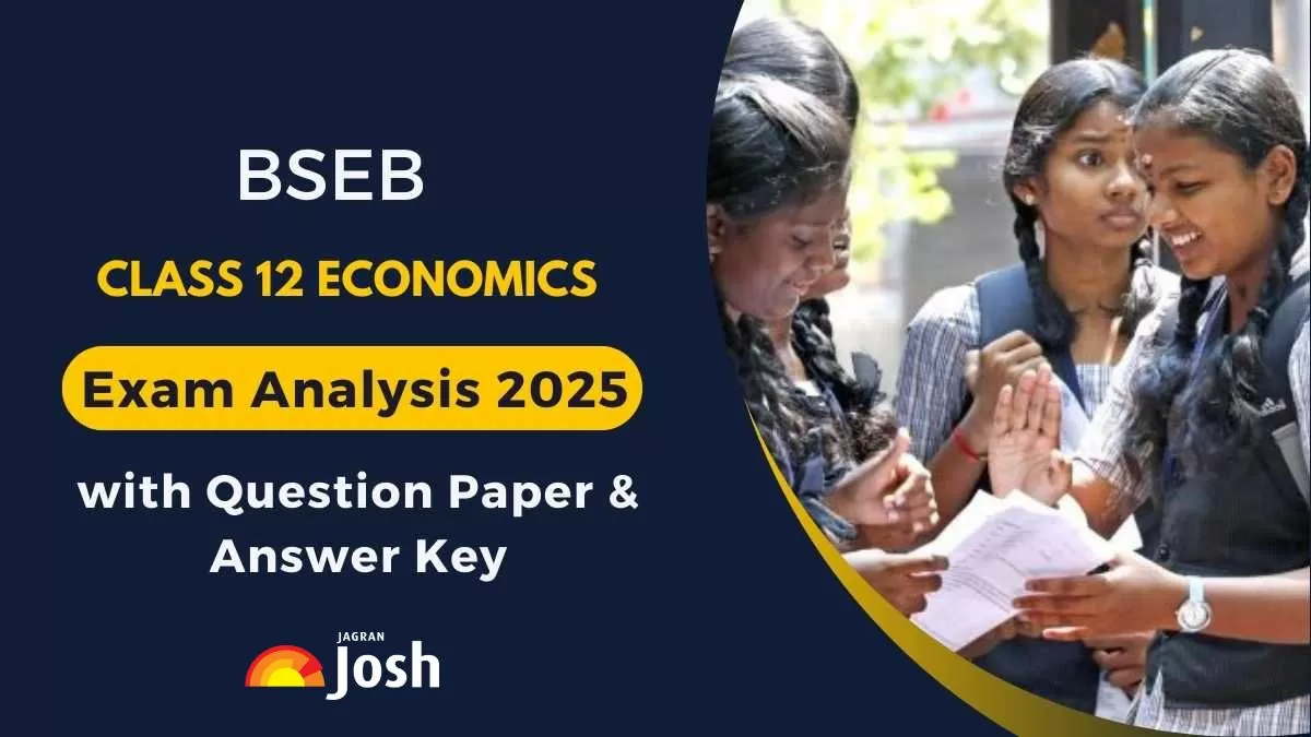 BSEB 12th Economics Exam Analysis 2025