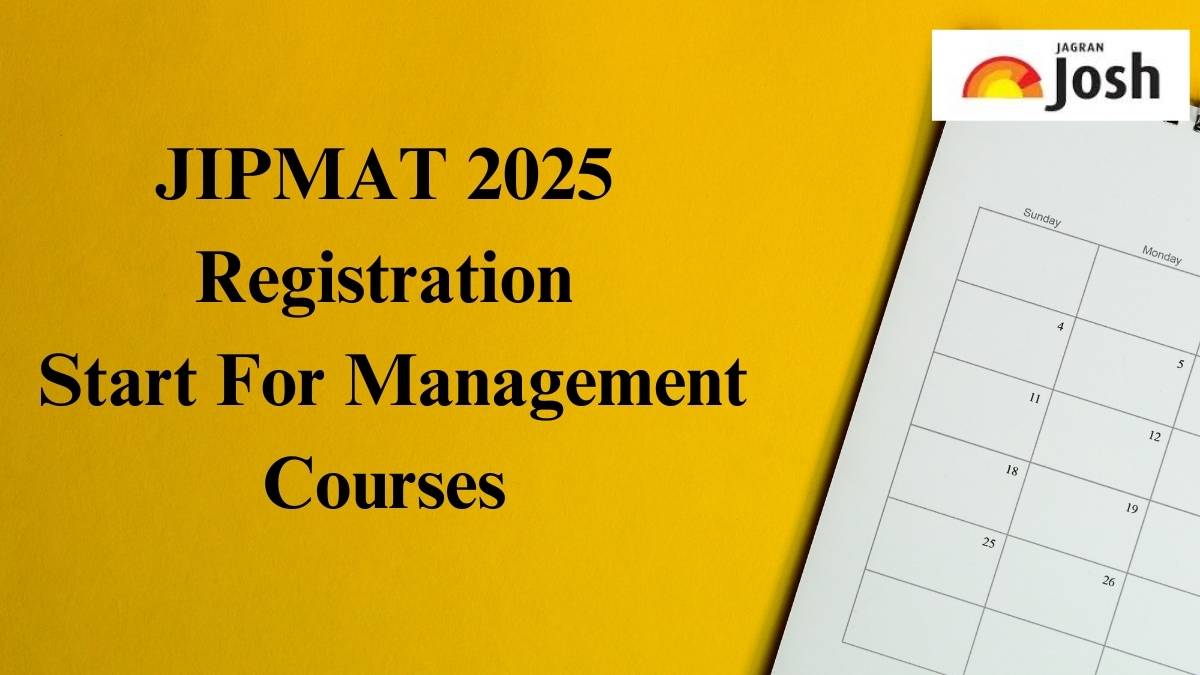 JIPMAT 2025 registration now open, Apply before March 10