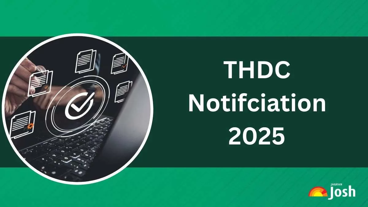 THDC Notification 2025