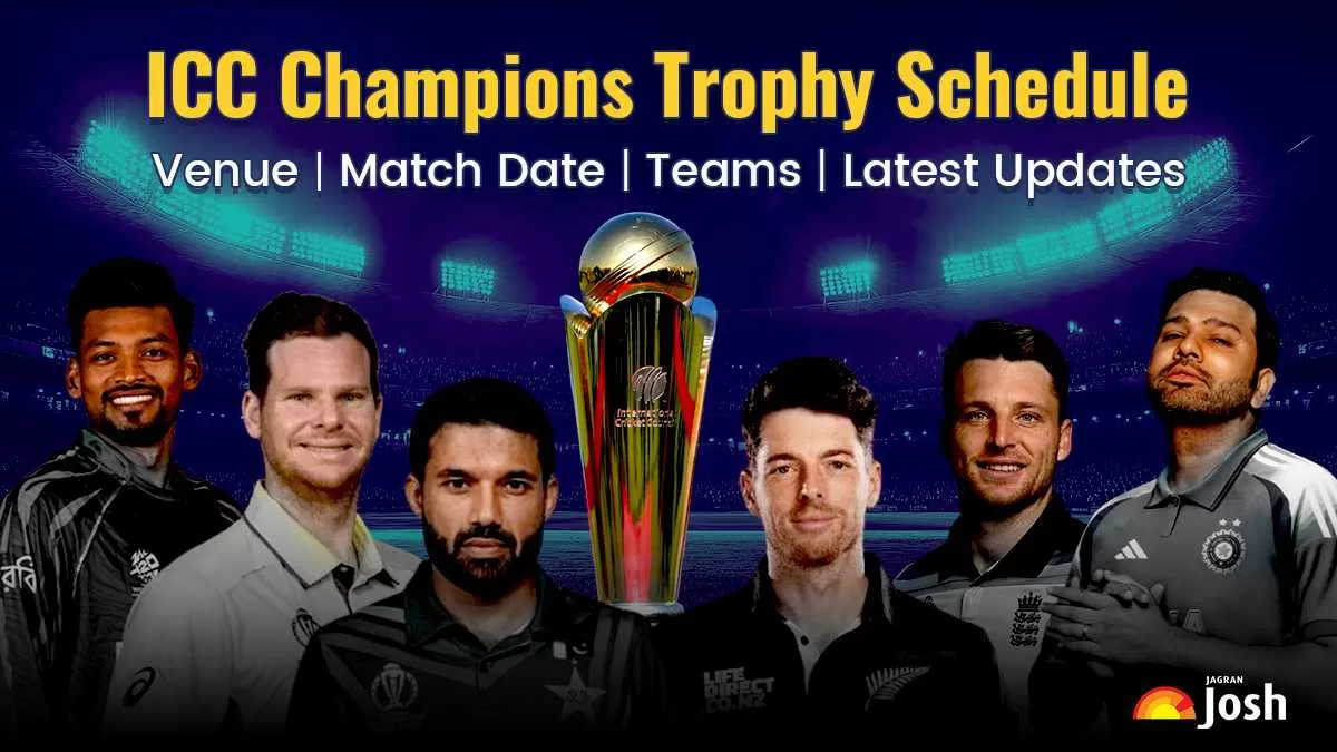 ICC Champions Trophy 2025 Schedule Teams, Match Date, Time, Venue and