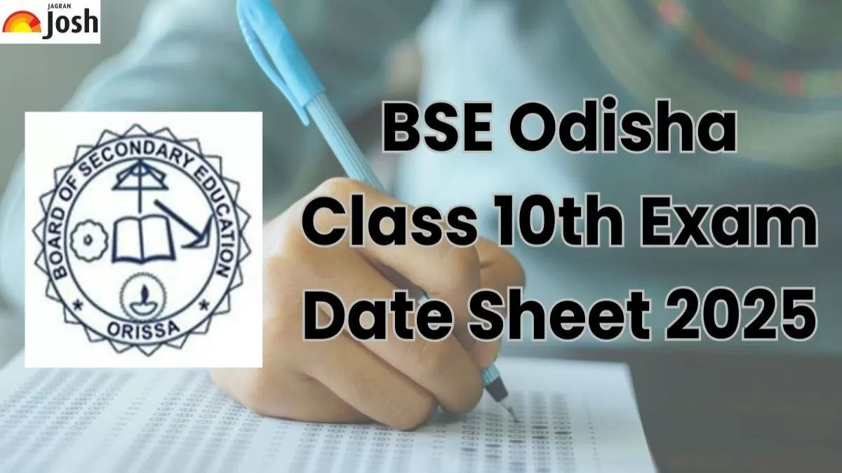 BSE Odisha Class 10 Exam Dates 2025