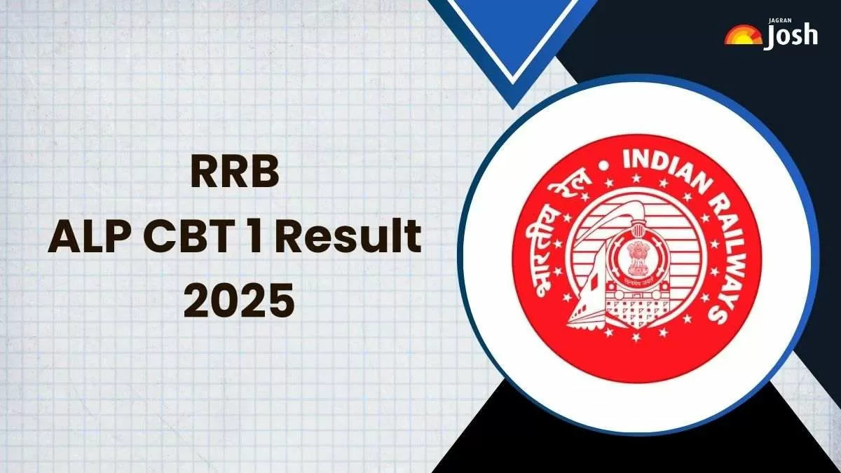 RRB ALP CBT 1 Result 2025 OUT
