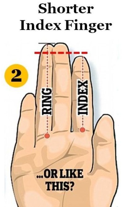 Ring Finger Longer Than Index Finger Personality