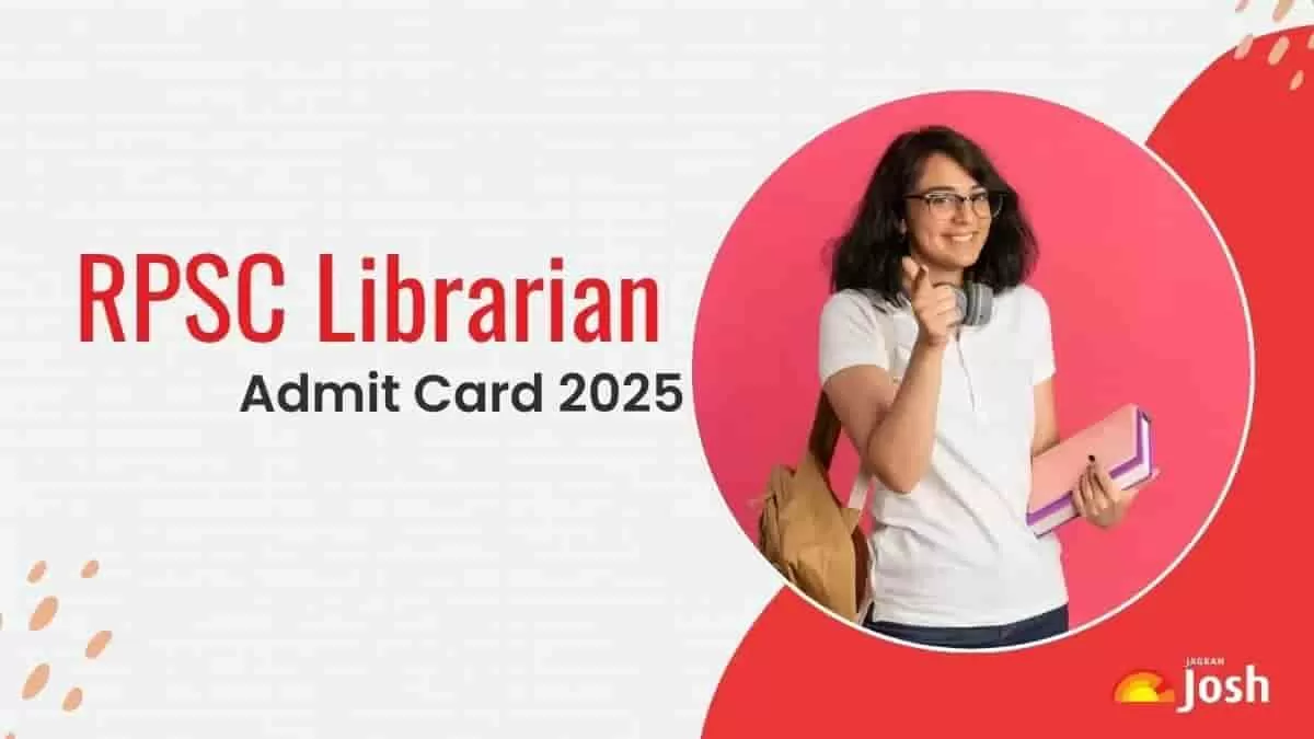 RPSC Librarian Admit Card 2025 OUT