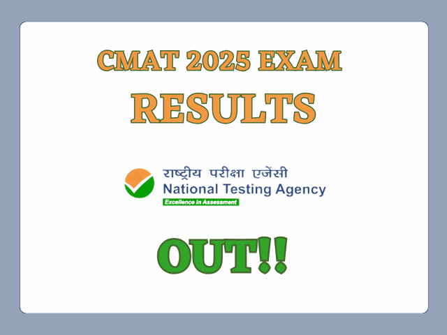 The National Testing Agency (NTA) has announced the Common Management Admission Test (CMAT 2025) result at exams.nta.ac.in/CMAT.