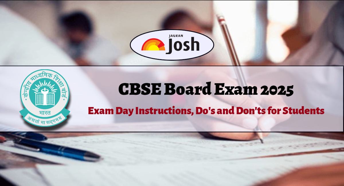 CBSE Board Exam 2025 Starts Tomorrow: Check Exam Day Instructions, Do’s and Don’ts to Avoid Panic