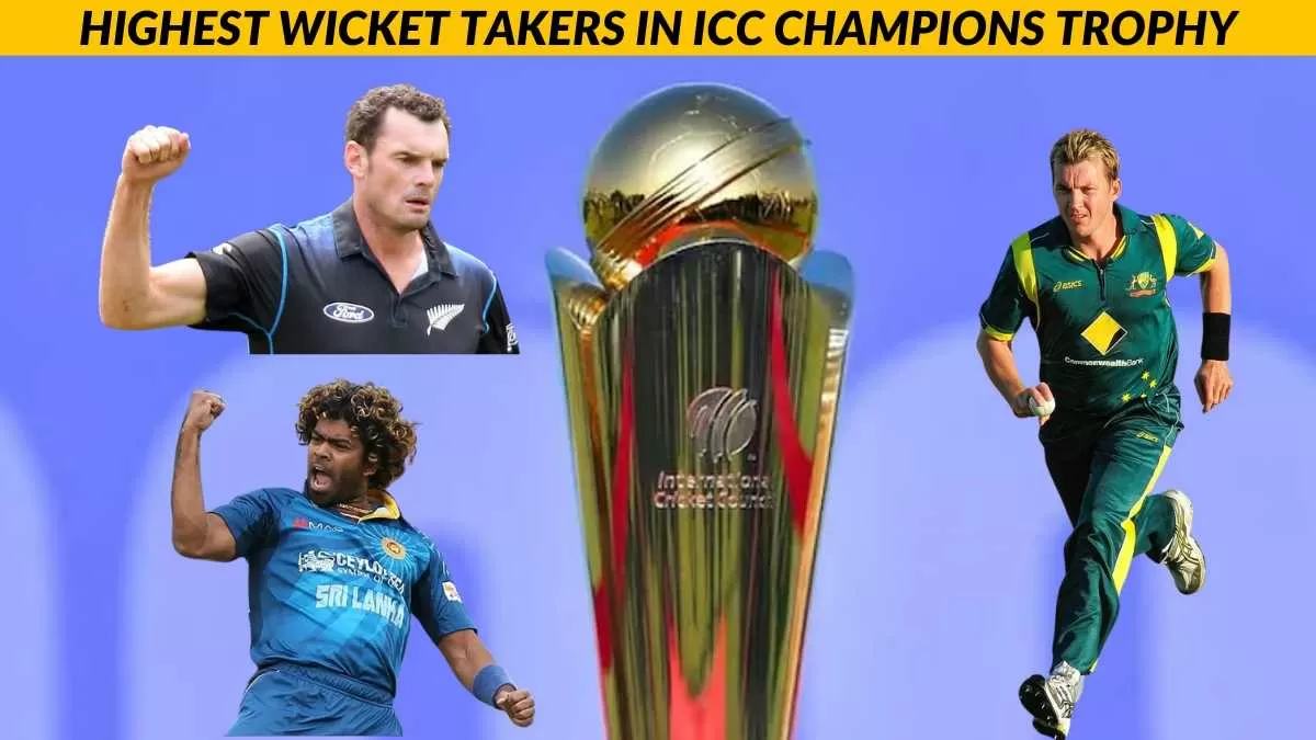 Highest Wicket-Taking Bowlers in ICC Champions Trophy