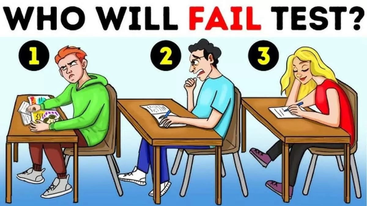 Spot Who Will Fail The Test.