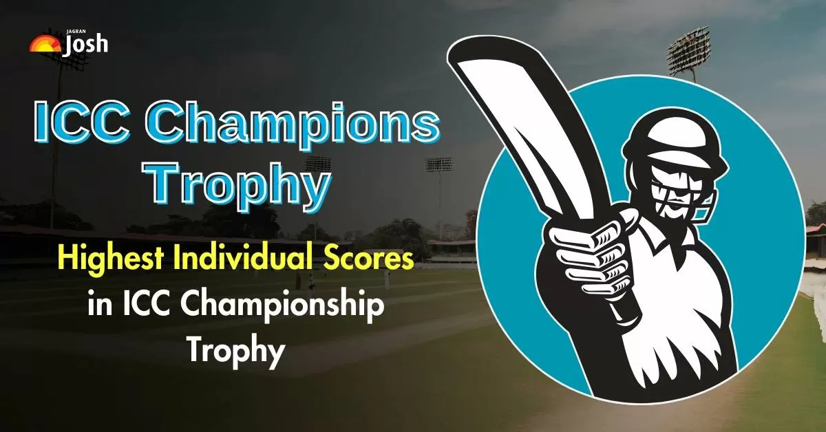 List of Highest Individual Scores in ICC Champions Trophy
