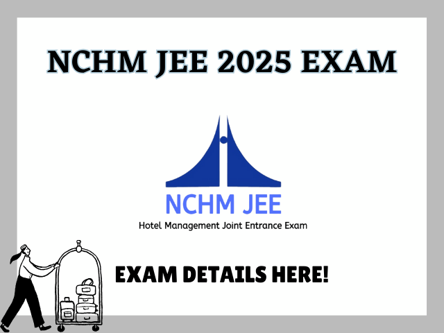 National Testing Agency (NTA) has extended the NCHM JEE 2025 application deadline to February 28, 2025, according to the official notice.