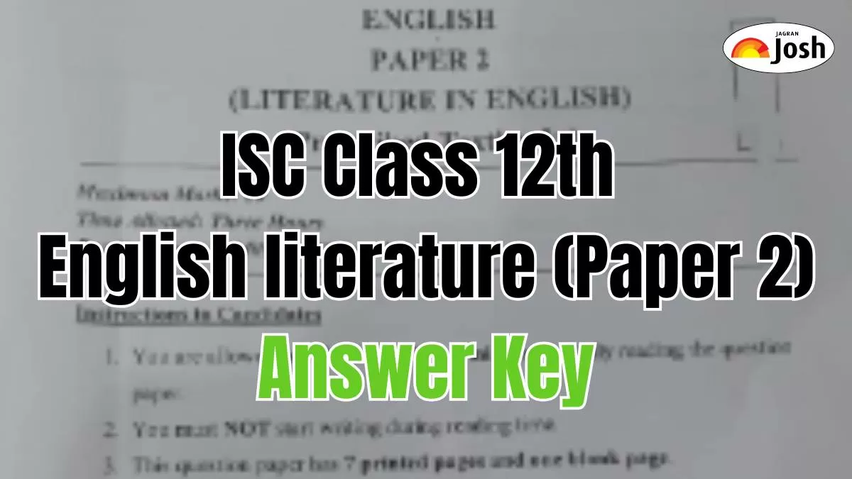 isc class 12th english literature paper 2 answer key