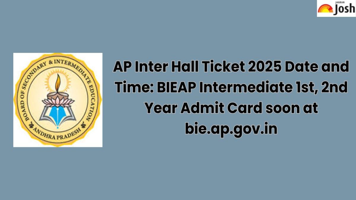 AP Inter Hall Ticket 2025 Download: Manabadi BIEAP Intermediate 1st & 2nd Year Admit Card Link at bie.ap.gov.in