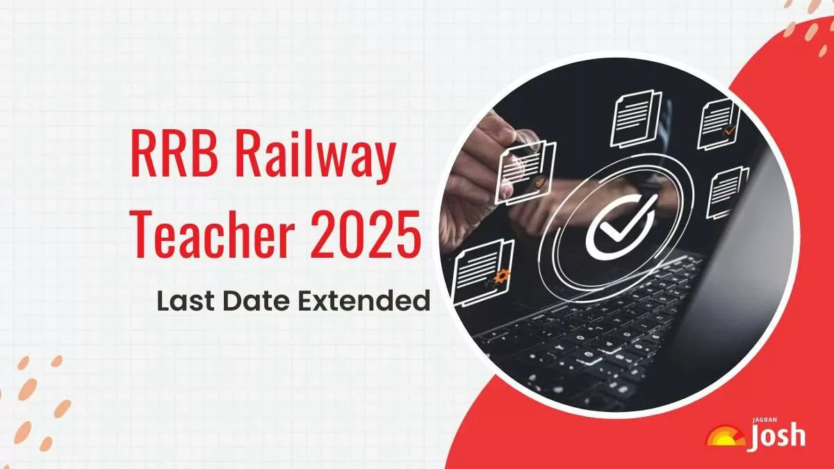 RRB Railaway Teacher Last Date Extended