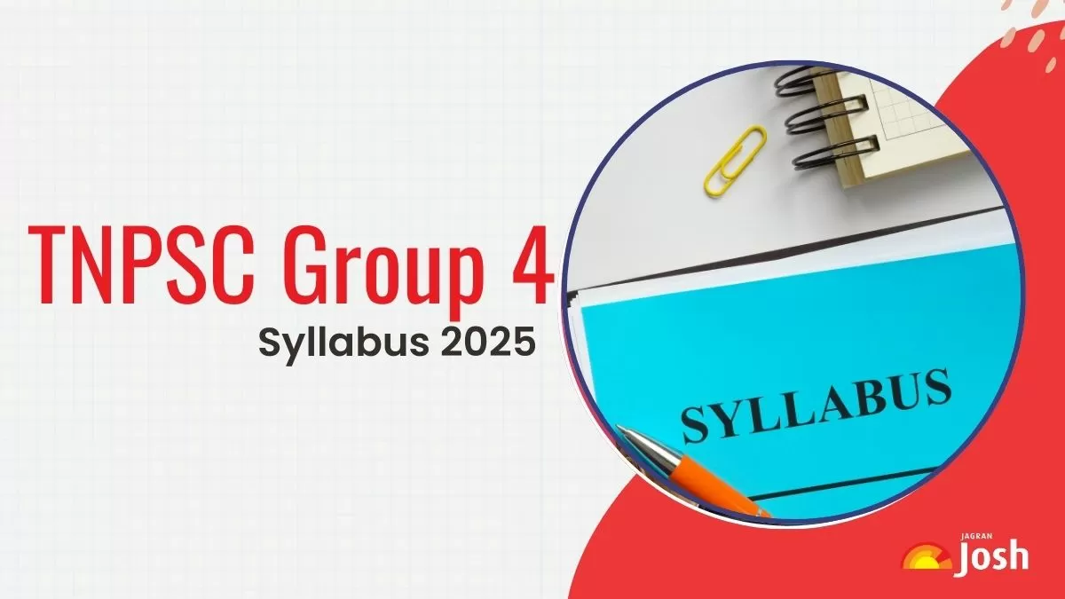 TNPSC Group 4 Syllabus 2025
