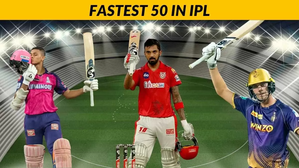 Fastest 50 in IPL
