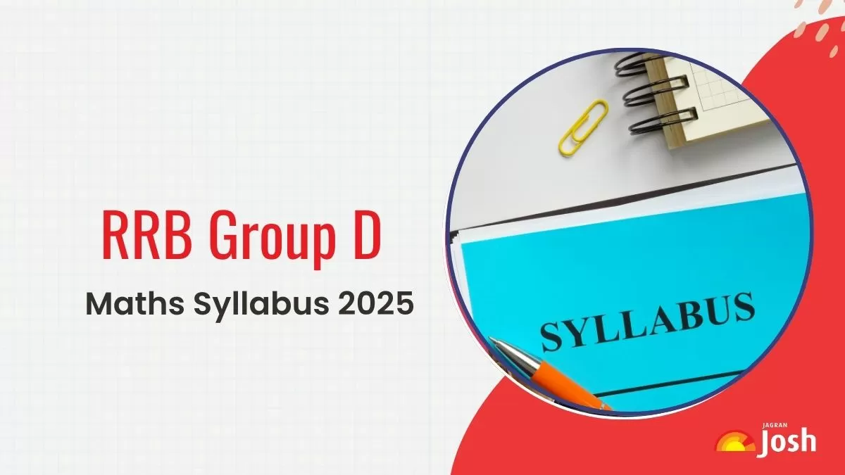 RRB Group D Maths Syllabus 2025