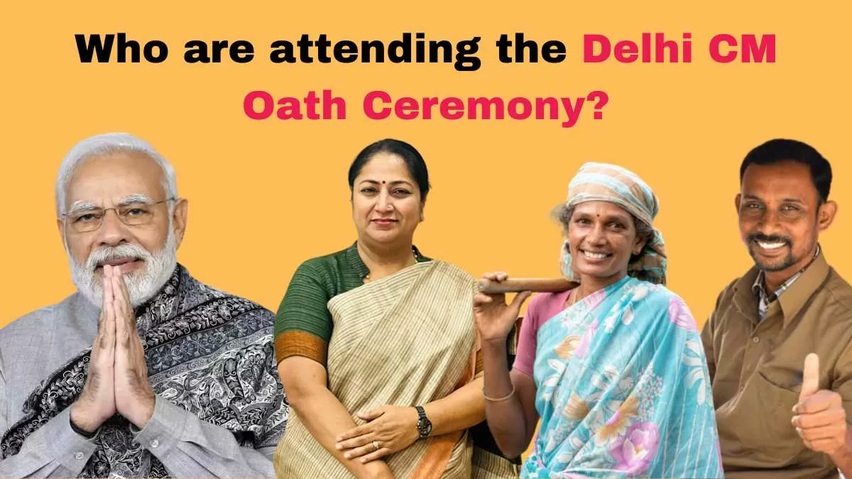 According to sources, the guest list reflects BJP’s vision of an "inclusive" government under its well-known slogan, "sabka saath, sabka vikas."