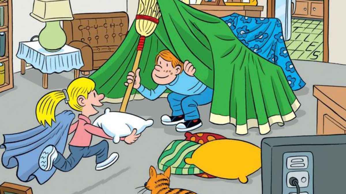 Picture Puzzle IQ Test: Only Sharp Minds Can Spot The Word ‘CORD’ Hidden In This Living Room In 5 Seconds!