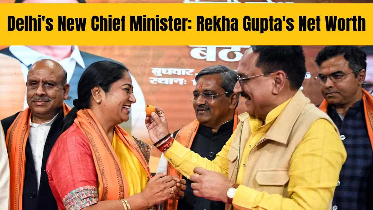 Delhi's New Chief Minister: Rekha Gupta's Net Worth