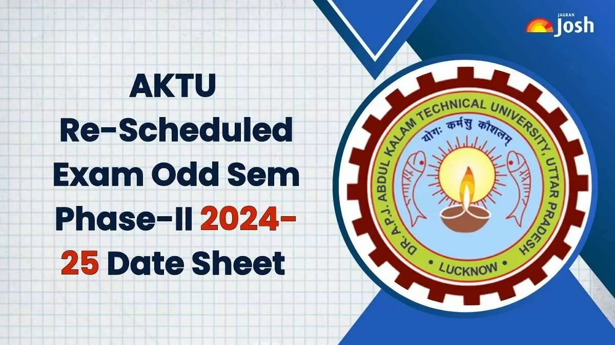 AKTU ODD Semester Exam Time Table 2024-25 PDF