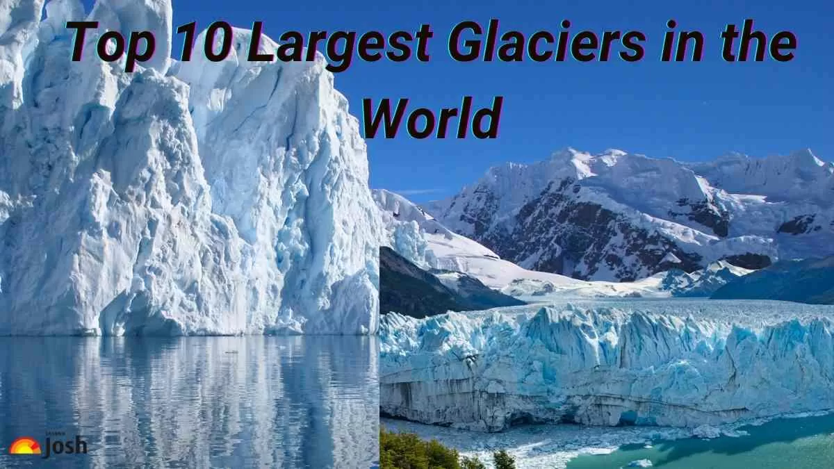 Which are the top 10 Largest Glaciers in the world?
