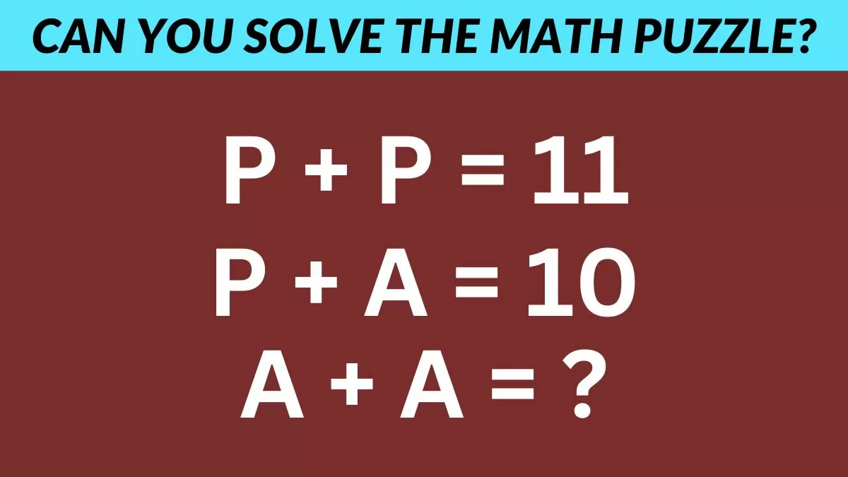 Can you solve the math puzzle?