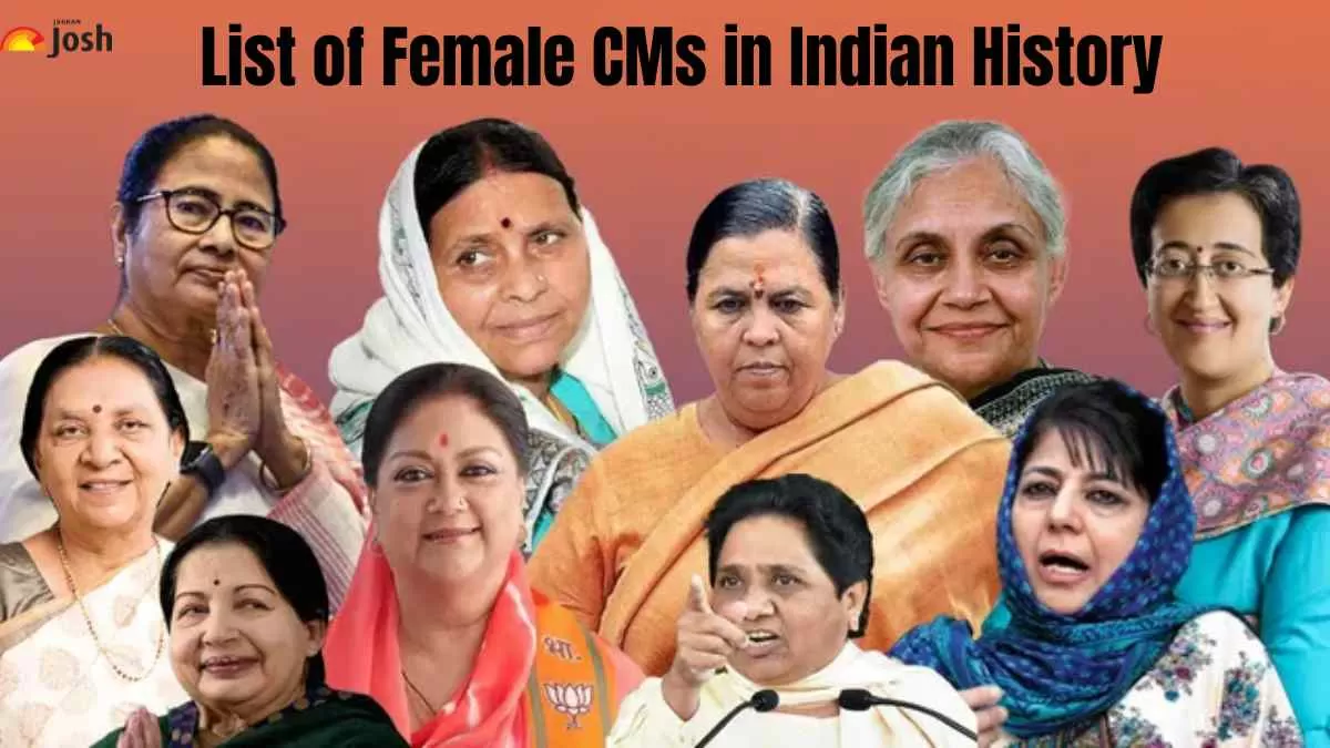 List of Female CMs in Indian History
