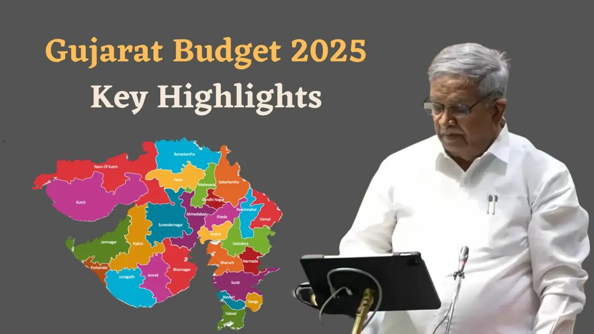 Gujarat Budget 2025 Key Highlights for Each Sector.