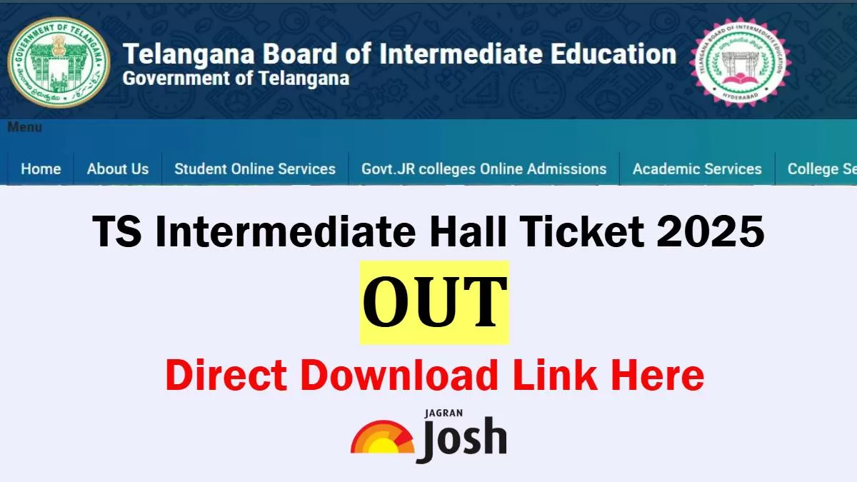 TS Intermediate Hall Ticket 2025