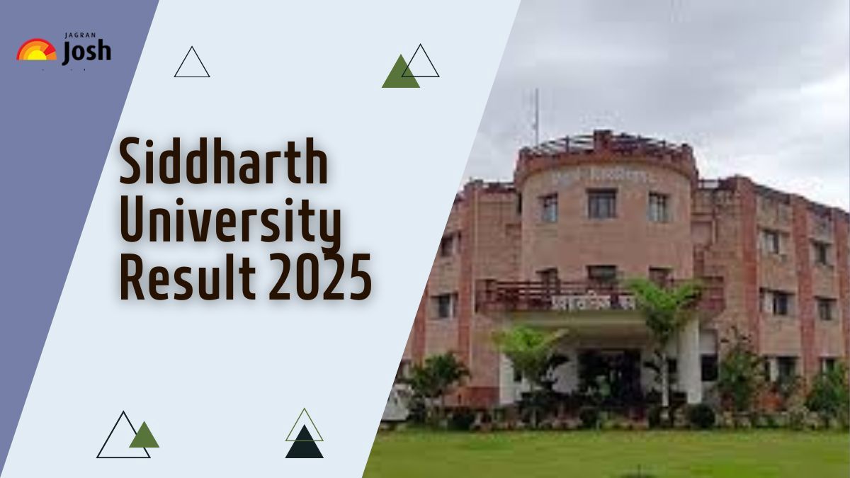 Siddharth University Result 2025 Released at suksn.edu.in; Direct Link to Download UG and PG Marksheet