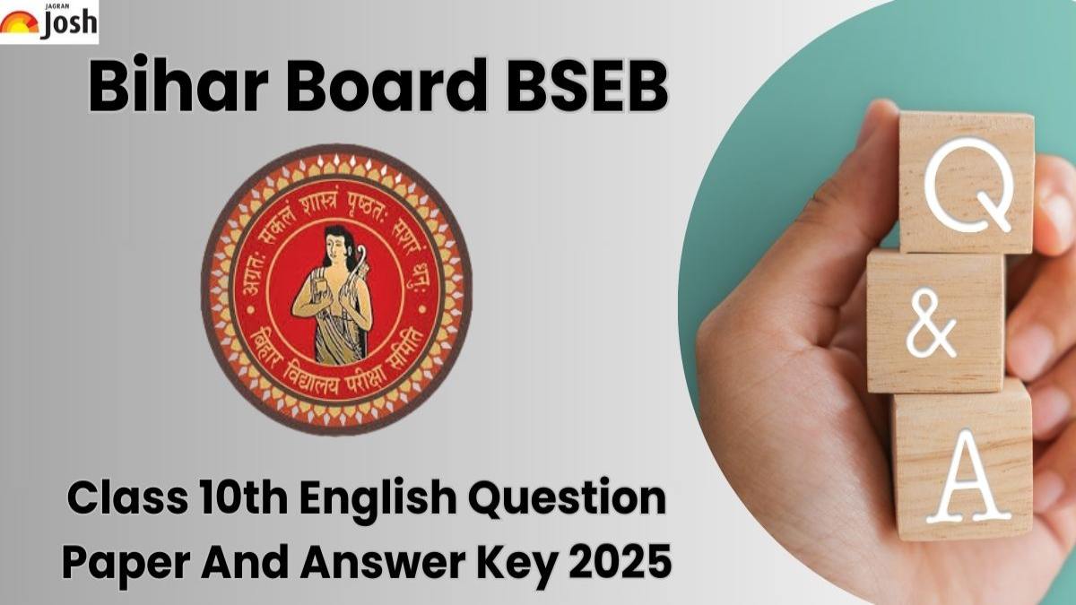 BSEB Bihar Board Class 10th English Question Paper And Answer Key: All SETs PDF Download